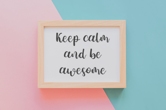 Topsy-Turvy Font Poster 11