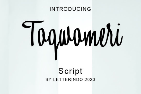 Toqwomeri Font