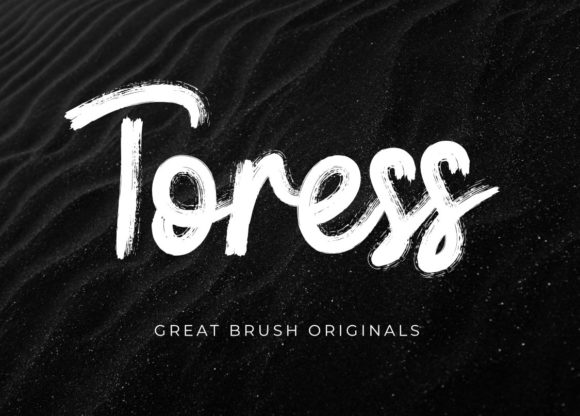 Toress Font Poster 1