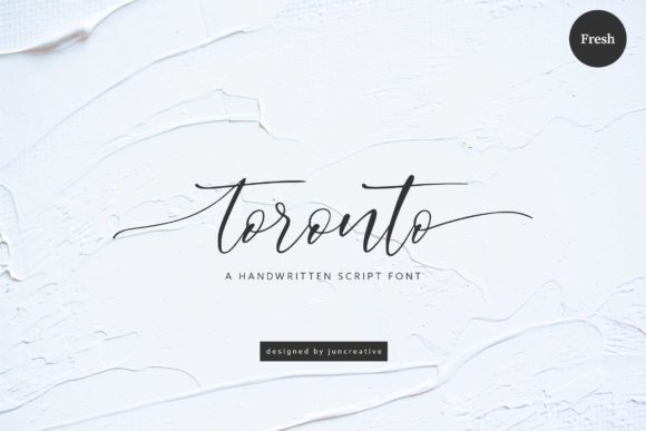 Toronto Font Poster 1