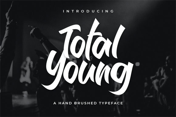 Total Young Font Poster 1