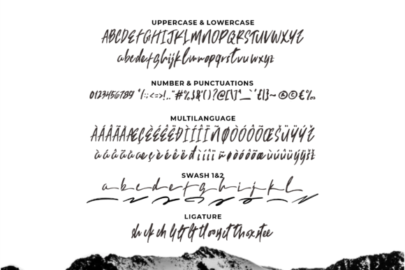 Trackers Font Poster 6