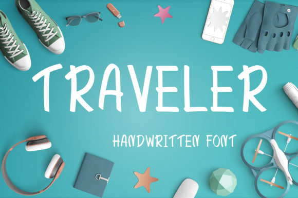 Traveler Font Poster 1