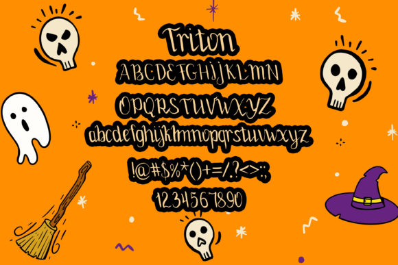 Triton Font Poster 2