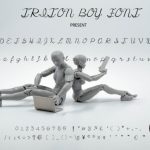 Triton Boy Font Poster 6