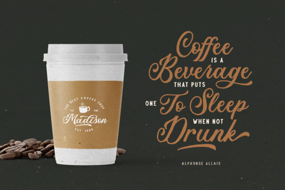 Troyline Font Poster 3