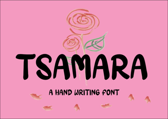 Tsamara Font Poster 1
