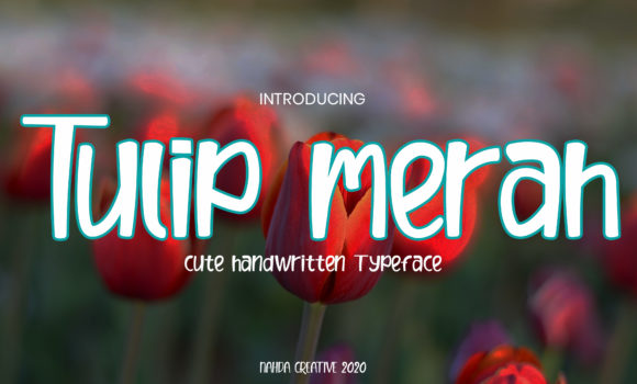 Tulip Merah Font