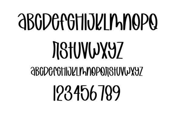 Tulips Font Poster 2