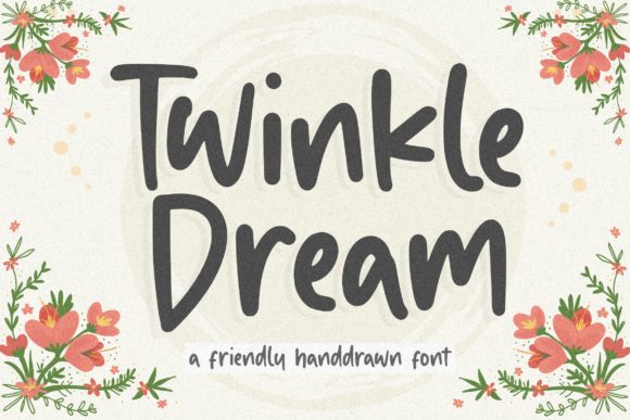 Twinkle Dream Font Poster 1