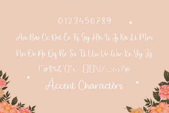 Twirly Ballerina Font Poster 6