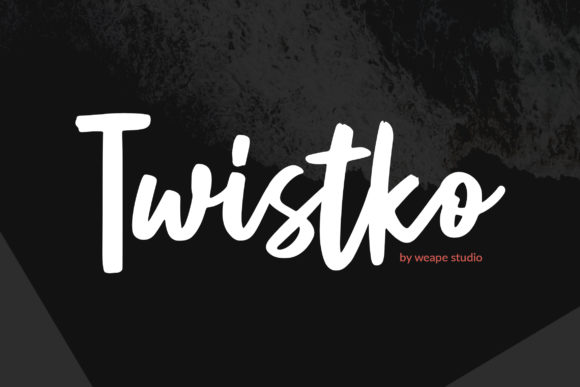 Twistko Font Poster 1