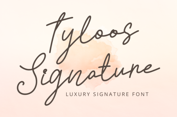 Tyloos Signature Font