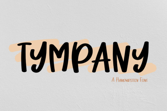 Tympany Font Poster 1