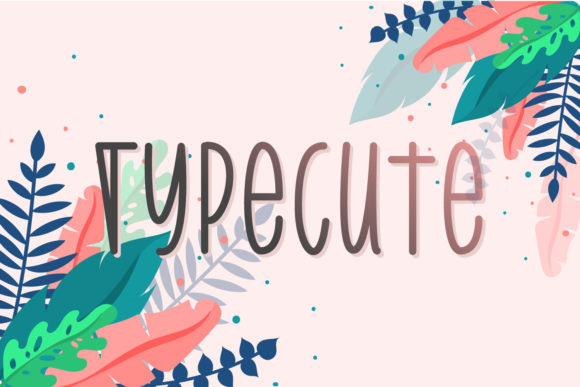TypeCute Font Poster 1