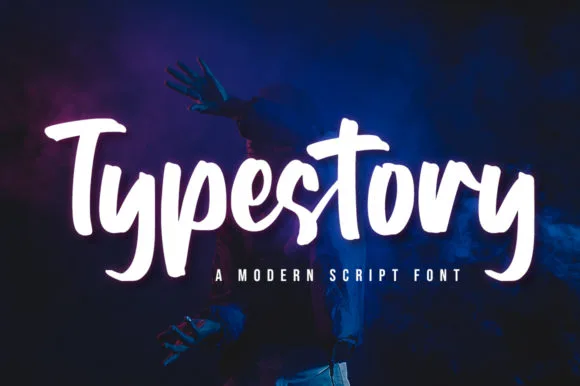 Typestory Font Typestory Font Poster 1
