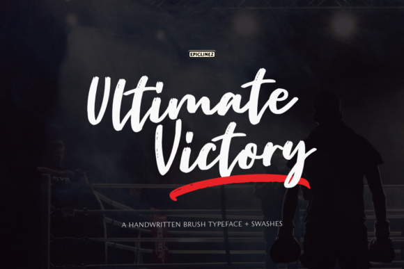 Ultimate Victory Font Poster 1