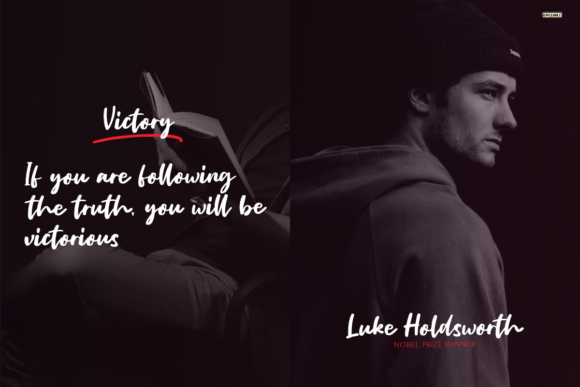 Ultimate Victory Font Poster 6