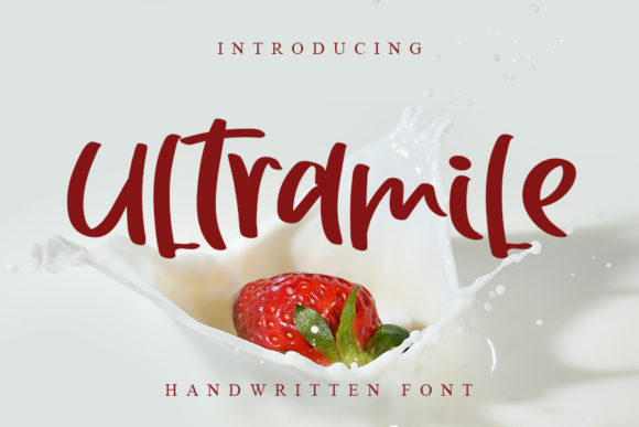 Ultramile Font Poster 1