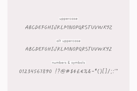 Ultraviolet Font Poster 8