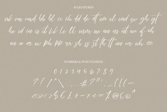 Underkate Font Poster 11