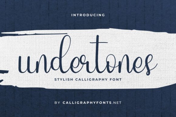 Undertones Font Poster 1