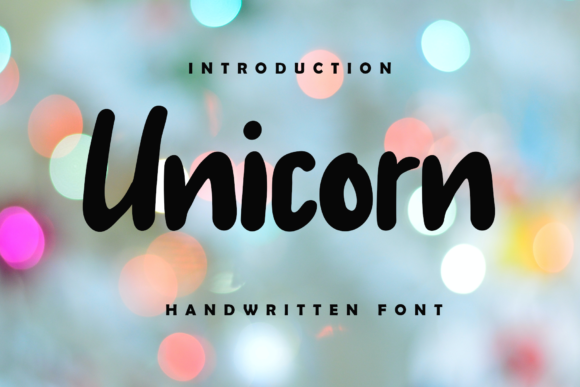 Unicorn Font