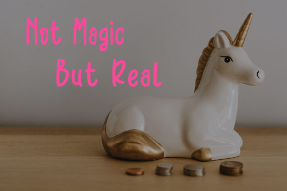 Unicorn Toys Font Poster 3
