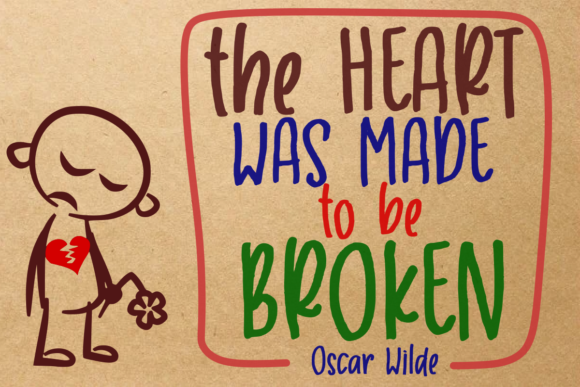 Unlucky Font Poster 3