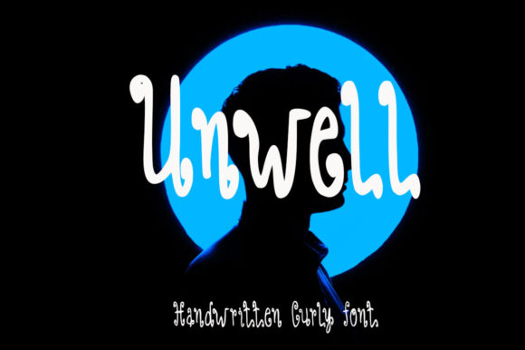 Unwell Font Poster 1