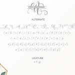 Utah Monogram Font Poster 7