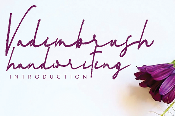 Vadimbrush Handwriting Font