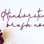 Vadimbrush Handwriting Font Poster 3