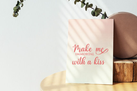 Valentime Font Poster 5