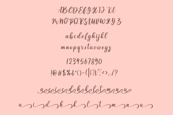 Valentime Font Poster 7