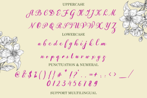 Valentina Walker Font Poster 4