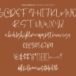 Vallencia Font Poster 10