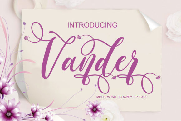 Vander Font Poster 1