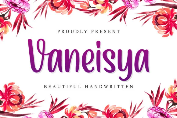 Vaneisya Font Vaneisya Font Poster 1