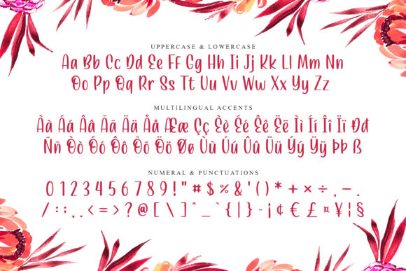 Vaneisya Font Poster 9