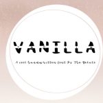 Vanilla Font Poster 2