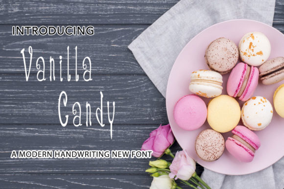 Vanilla Candy Font Poster 1