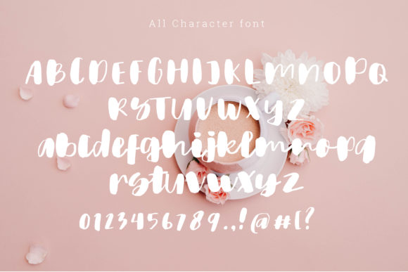 Vanilla Mantape Font Poster 3