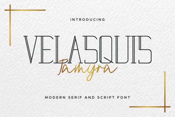 Velasquis Tamyra Font