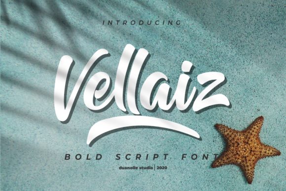 Vellaiz Font Poster 1