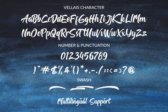 Vellaiz Font Poster 9