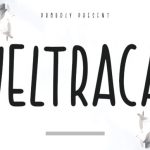Veltraca Font Poster 1