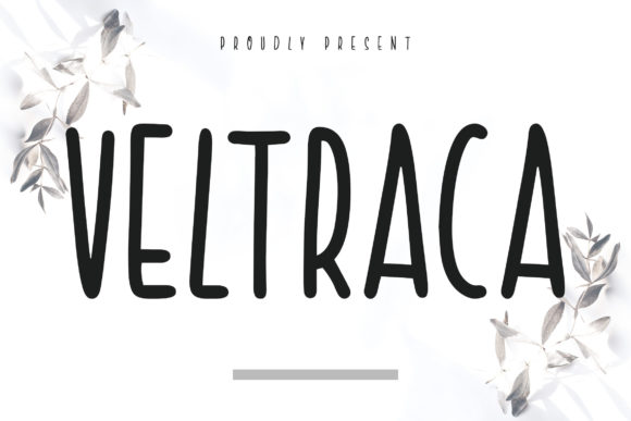 Veltraca Font Poster 1