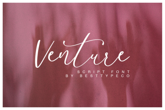 Venture Font Poster 1