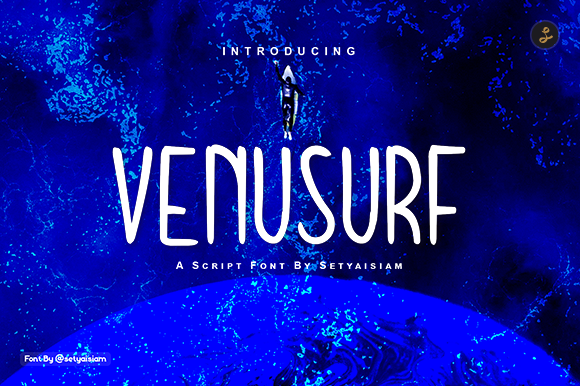 Venusurf Font Poster 1